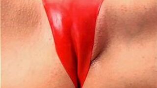 Fetish sex in fishnet and latex porn video