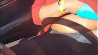 Ebony Beauty Yuki-Senpai Flicks Her Sexy Pussy On Roadside (KuroYukiExperience) porn video